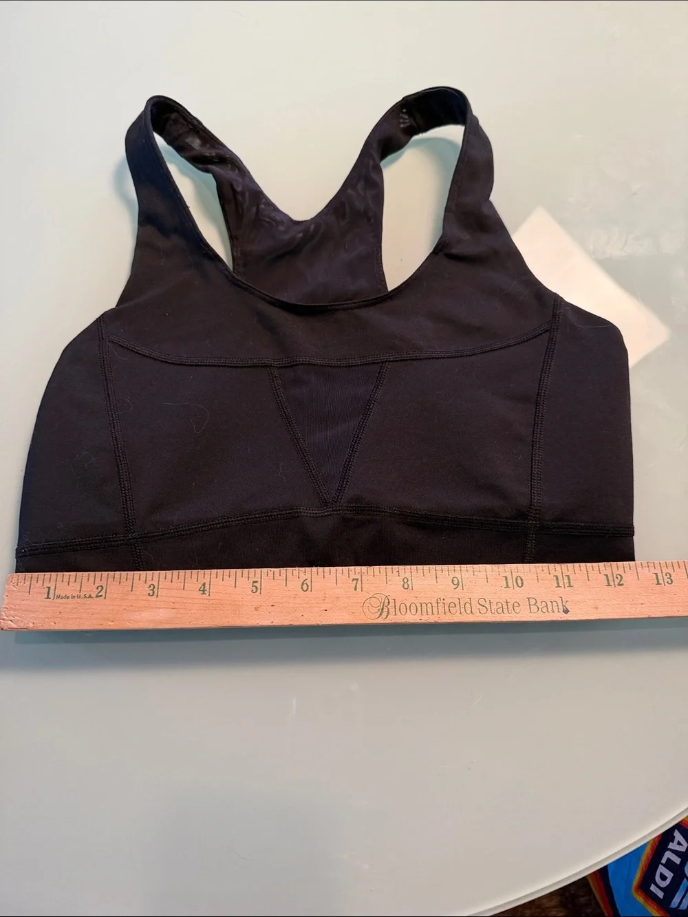The North Face Black Racerback Sports Bra size medium